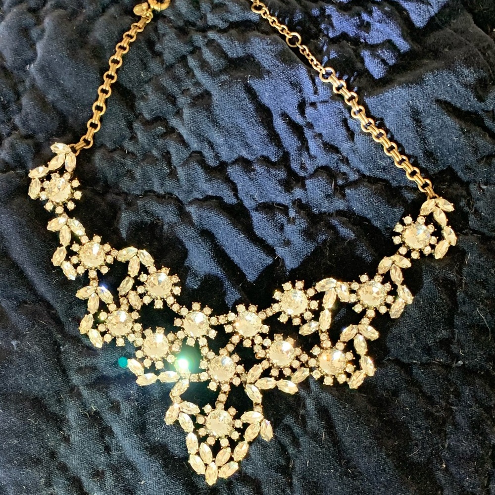 J Crew crystal necklace